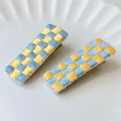 No.92 刺繍ヘアクリップ