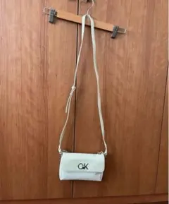 CKカルバンクライン　 ショルダーバッグ ハンドバッグ　 2way ホワイト