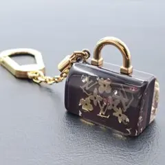 美品★ ルイヴィトン ポルトクレ スピーディ アンクルージョン キーチャーム