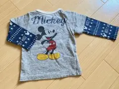 daddy oh daddy ミッキーマウス 長袖Tシャツ 90cmのサムネイル