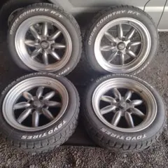 15インチ タイヤホイールセット TOYO OPEN COUNTRY 深リム7Jのサムネイル