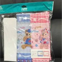 15周年 ダッフィー シェリーメイ ミニタオル