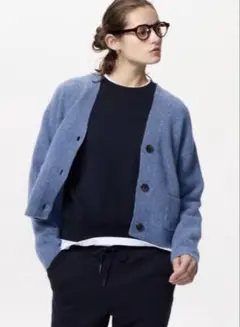 UNIQLO スフレヤーンショートカーディガン
