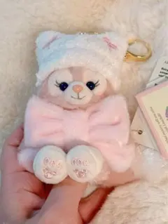 新作　香港ディズニー　冬限定　リーナベルぬいぐるみキーチェーン