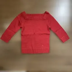 BURBERRY BLUE LABEL 七分袖ニット Mサイズ