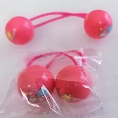 リトルツインスターズ レトロボンボンヘアゴム2個