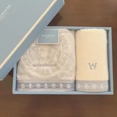 ウェッジウッド ジャスパー フェイスタオル&ウォッシュタオル　新品・未使用