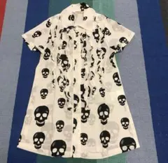 ■ CHUBBYGANGのドクロスカルワンピース100サイズ ■のサムネイル