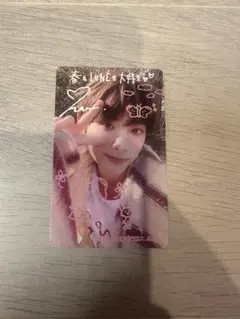 &TEAM 五月雨 weverse ラキドロ 手書きトレカ ハルア