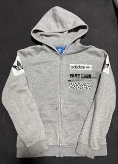 アディダス　adidas レディース　フルジップパーカー　Sサイズ　アメカジ