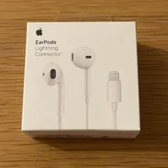 純正Apple EarPods Lightning connector新品未開封のサムネイル