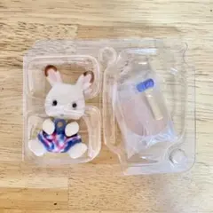 シルバニアファミリ　赤ちゃんコレクション　工作大好きシリーズ　ショコラうさぎ