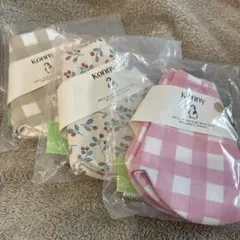 新品Konny コニースタイ クリーミーギンガム ピンクギンガム レッドベリー