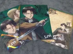 あ*ぬ様 USJ クリアファイル 便箋 リヴァイ エルヴィン 進撃の巨人