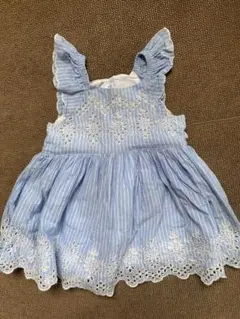 babyGap 90 アイレットレース ワンピース オムツカバー ブルマセット夏のサムネイル