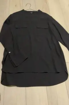 極美品✨️Theory オフショルダーブラウス コットンシャツ 手洗い可