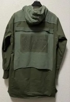 ディーゼル　ミリタリー　シャツ　ジャケット　フード付き