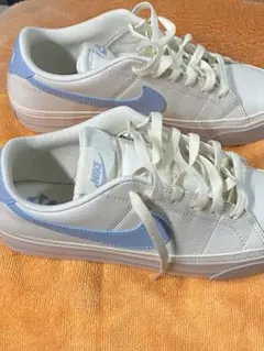 NIKE Court Legacy NN ホワイト/ブルー 8