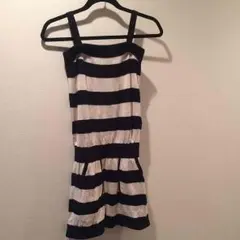 Feroux▽美品 ボーダーニットワンピ