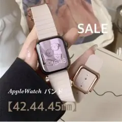 セール中♡AppleWatch バンド 交換用ベルト 42/44/45 ピンク
