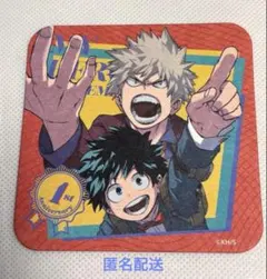 ヒロアカ　アートコースター　緑谷　爆豪