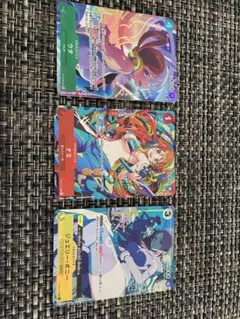 英語版ONE PIECE リーダーパラレル ナミ ルフィ ゾロ 3枚セット - メルカリ