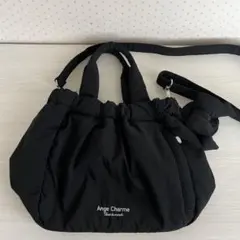 しまむら Ange Charme ショルダーバッグ ブラックのサムネイル
