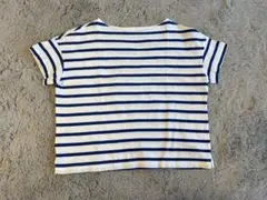 美品✨ボーダー半袖Tシャツ 白×青 Ｓサイズ