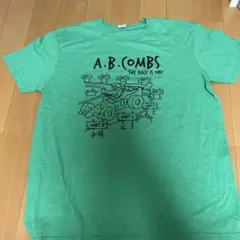 A.B.COMBS Tシャツ グリーン XL