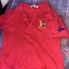 ミキハウス ポロシャツ T90-852 赤