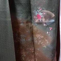 (タイムセール)付下げ訪問着　帯　2点セット