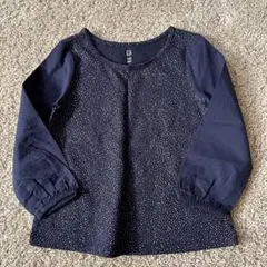 未使用！baby GAP ネイビー ドット柄 長袖カットソー 2歳用