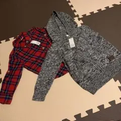 GAPkids ニットパーカーとシャツ
