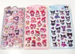 サンリオ　マイメロ、クロミ　おしりシール&POPシール　ボンボンドロップ