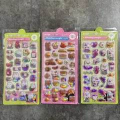 Reliefs sticker SEAL Shining magic３種セット