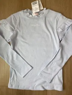 mezzo piano フリル付き長袖カットソー 140