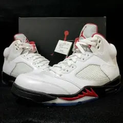 NIKE AIR JORDAN 5 Fire Red 27.5cm ジョーダンのサムネイル