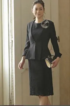 ジャケット ワンピース セット 3L RUIRUE BOUTIQUE セレモニー