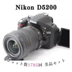 ショット数1785回✨Nikon 高画質2410万画素 一眼レフ 美品 使用感少のサムネイル
