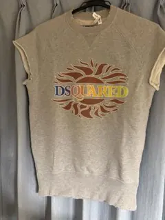 DSQUARED2 ダメージ加工 ノースリーブ スエット