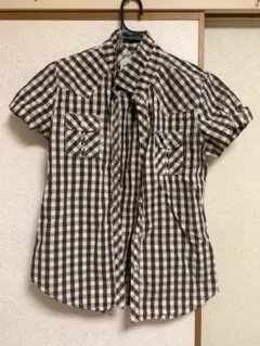 Abercrombie & Fitch 半袖チェックシャツのサムネイル