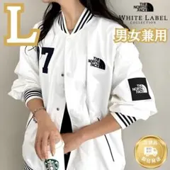 L 新品 ✨韓国 THE NORTH FACE スポーティボンバージャケット 白