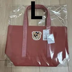 新品 フェイラー オールドテディ ワッペントートバッグ ピンク 小 正規