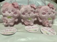 ちいかわ ぬいぱれっと～さくらいろ～マスコット3種セット