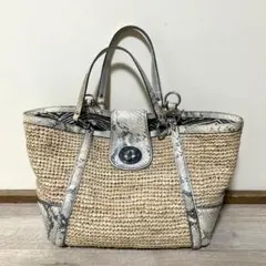 COACH カゴバッグ
