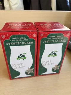 【未開封】GREEN LABEL Mrs. GREEN APPLE 足つきグラス