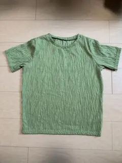 Discoat 半袖 Tシャツ ウェーブ加工 グリーンのサムネイル