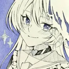 え*き様 2 オリジナル 手描き イラスト アナログ ポストカード