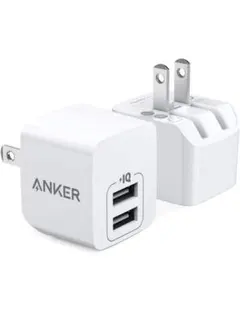 【2個セット】Anker PowerPort mini ホワイト