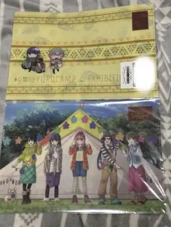 懸賞当選品 フマキラー ゆるキャン△ オリジナルタオル＆アクリル
